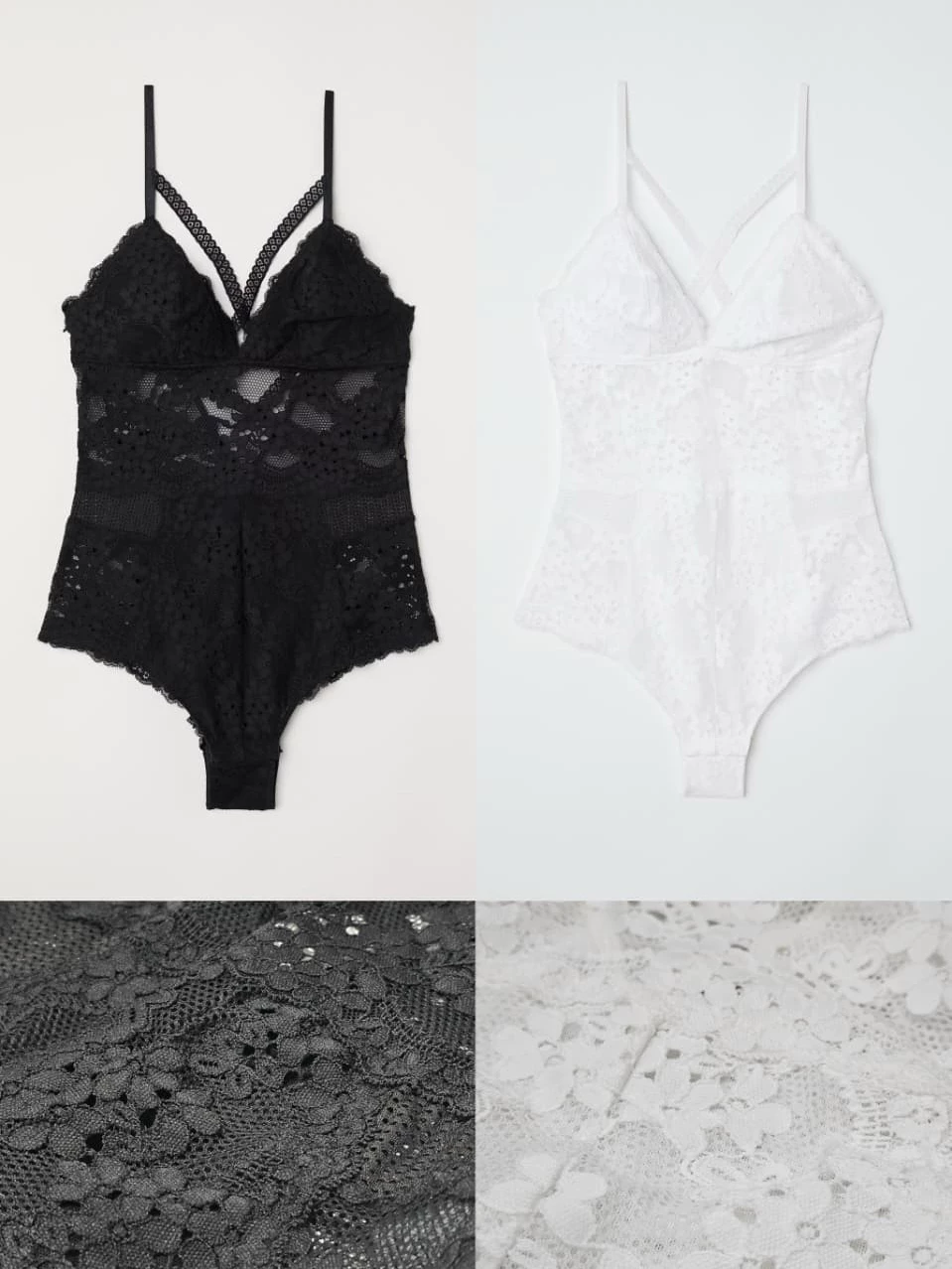Bodysuit HM Full Lace Brukat Lingerie - 1293