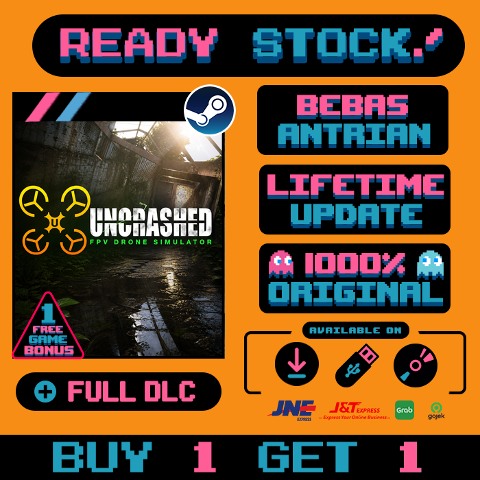Jual Uncrashed FPV Drone Simulator PC ORIGINAL | Shopee Indonesia