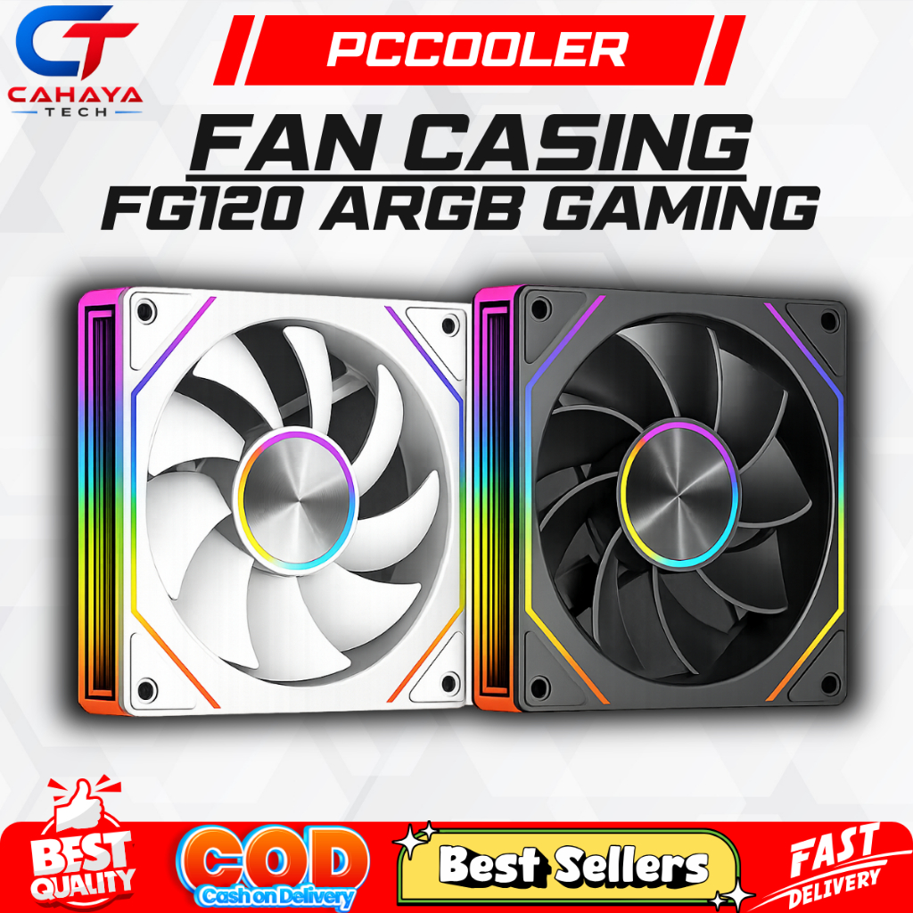 Jual Fan Casing PCCOOLER FG120 ARGB - 120mm Infinity A-RGB Sync Gaming ...
