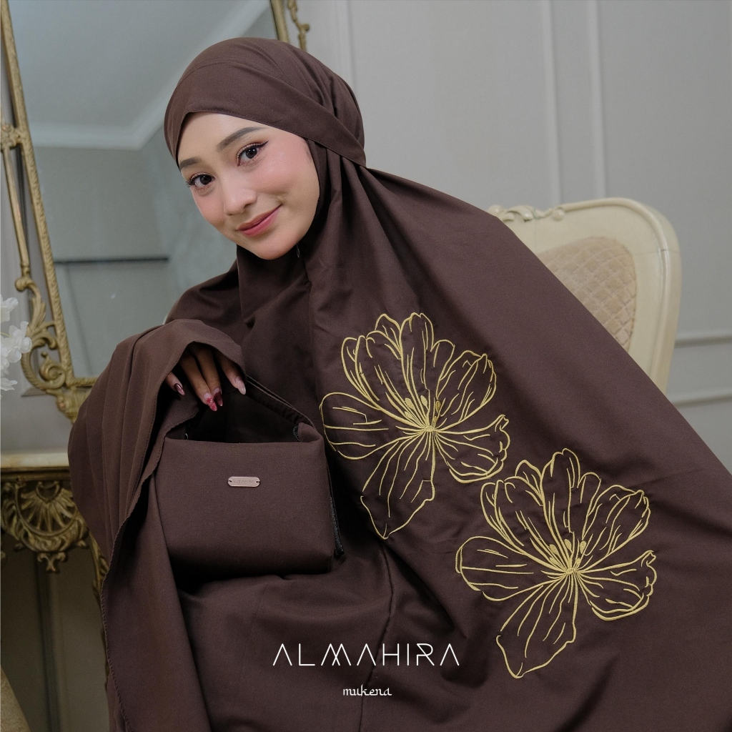 Mukena Bordir SHIENA Series 3in1 | By Almahira