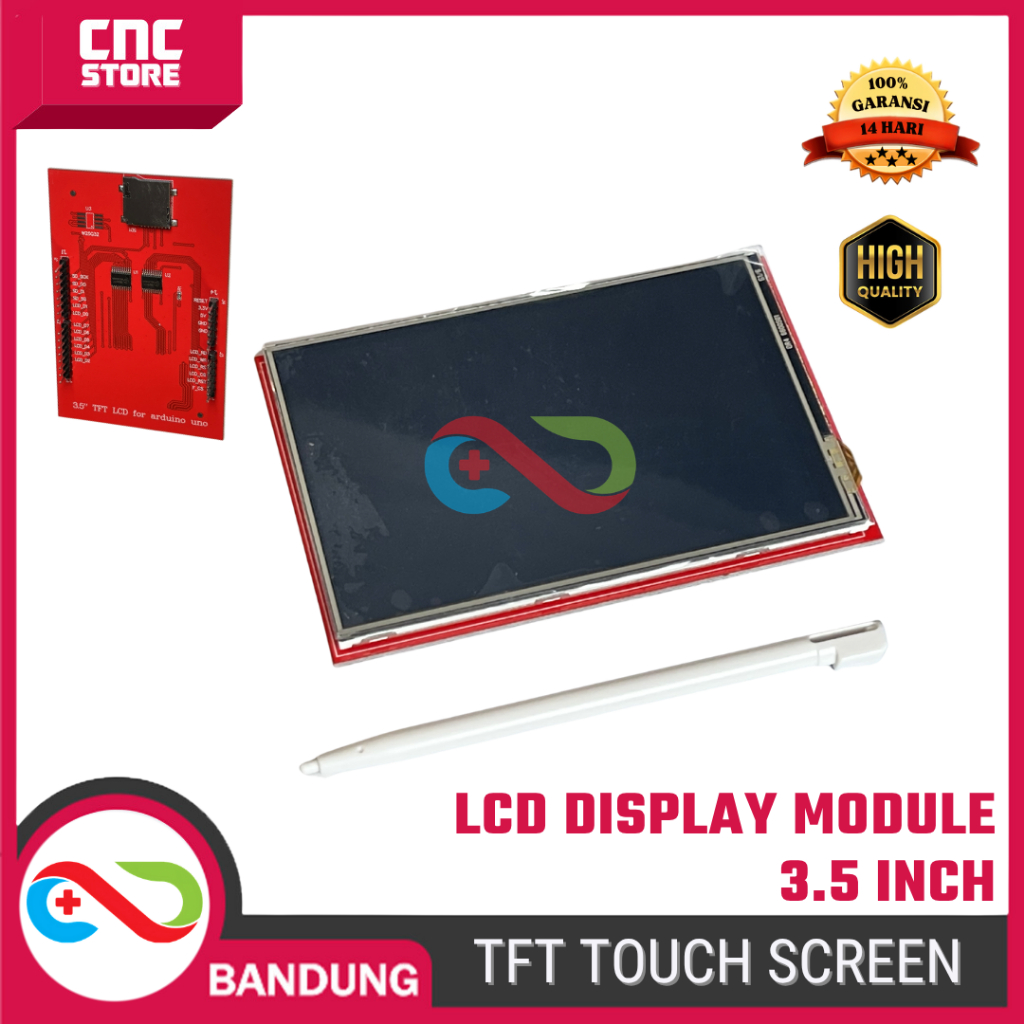 Jual LCD Display Module 3.6 Inch TFT Touch Screen – Layar Sentuh untuk ...
