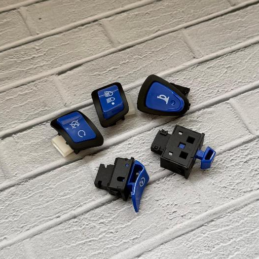 Jual TERMURAH PAKET SET SAKLAR VIETNAM FULL TOMBOL BIRU PASS BEAM PIW ...