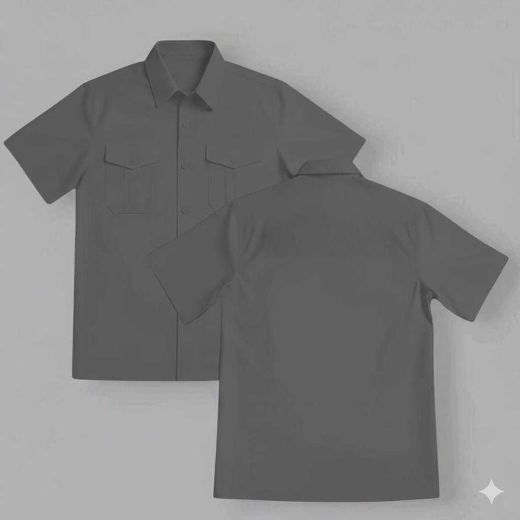 Jual KEMEJA WORKSHIRT INFORMATICS ENGINEERING BELAKANG TULISAN BORDIR ...