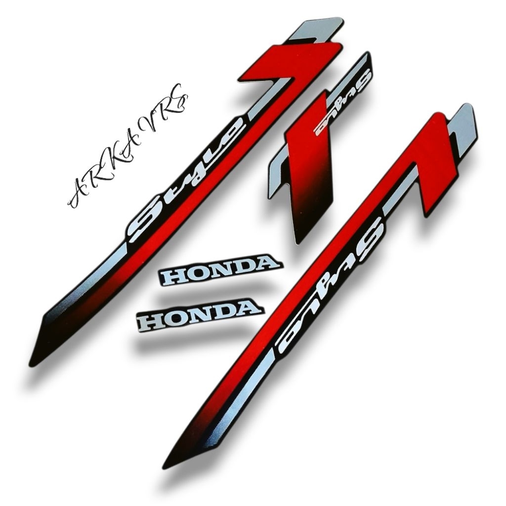 Jual Stiker Sticker Striping Polet Body Motor Honda Stylo 160 Tahun ...