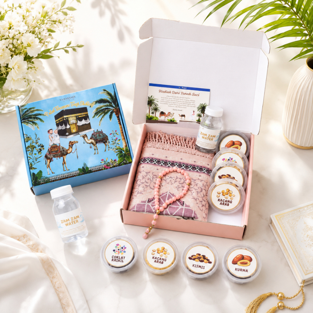 HARAMAINGIFT/Mecca | Paket hampers oleh oleh Haji & Umroh | souvenir haji dan umrah
