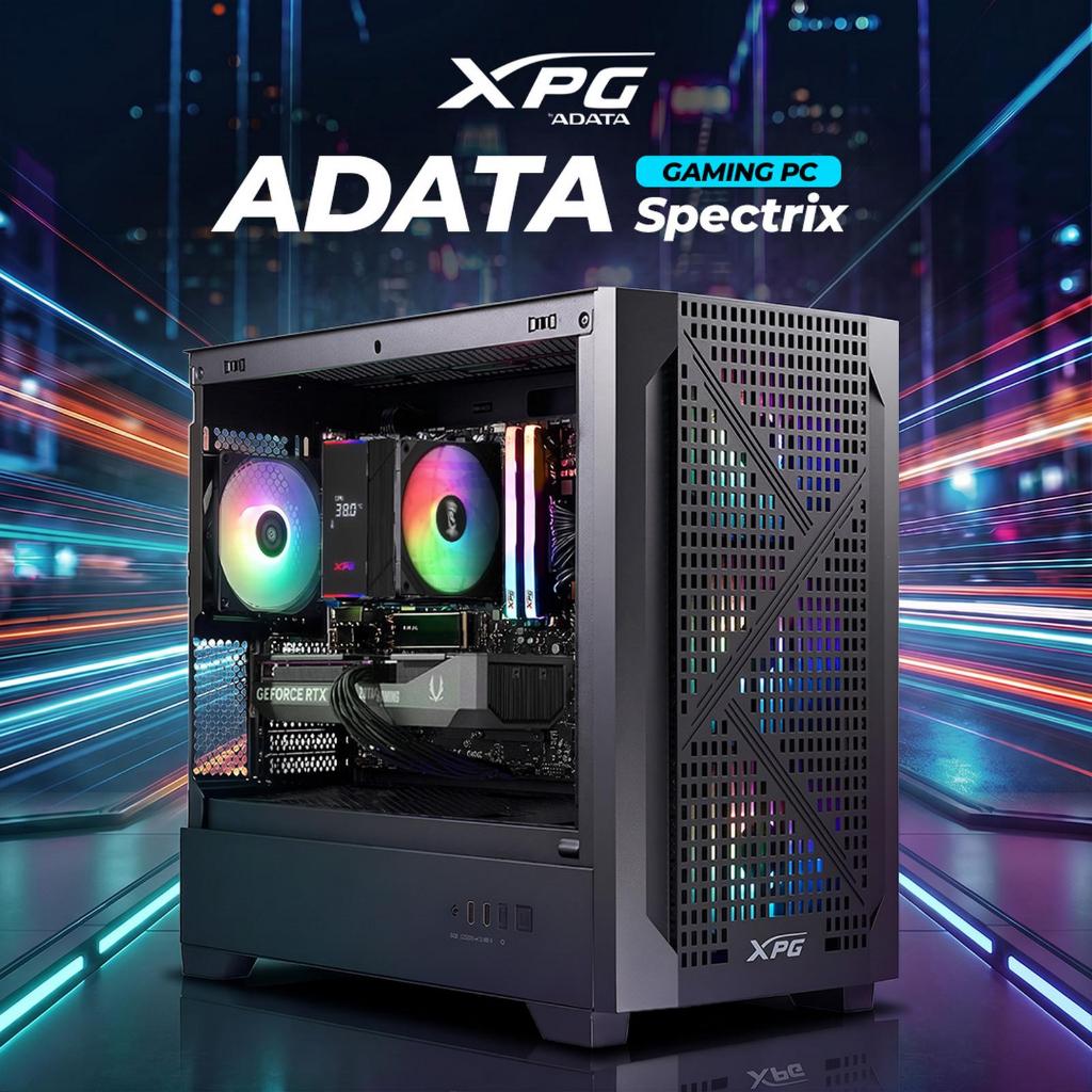 ADATA SPECTRIX PC RYZEN 5 5500 RTX 5050 8G/ 16GB 512GB RAKITAN PC GAMING