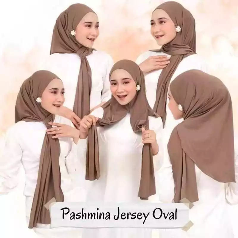 Hijab Instan Pashmina Jersey Premium Tebal Elastis