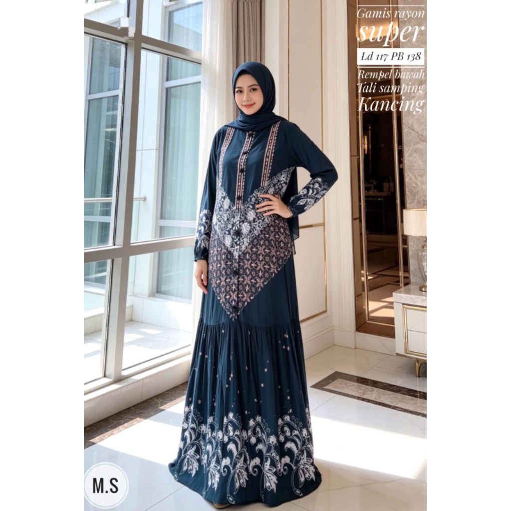 Gamis Rayon Gamis Rayon Super Gamis Rayon 3