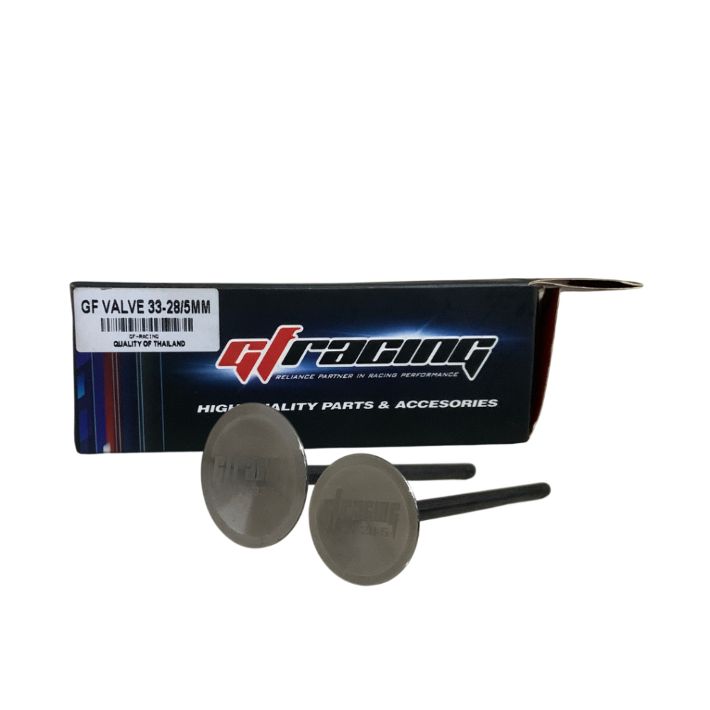 Jual Klep GF RACING Thailand In Ex 33-28 MM Batang 5mm Payung Klep ...
