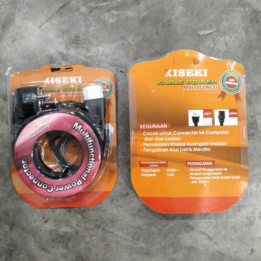 Jual Kabel Power Kiseki JS018 multifungsi power connectro orignal 100% ...