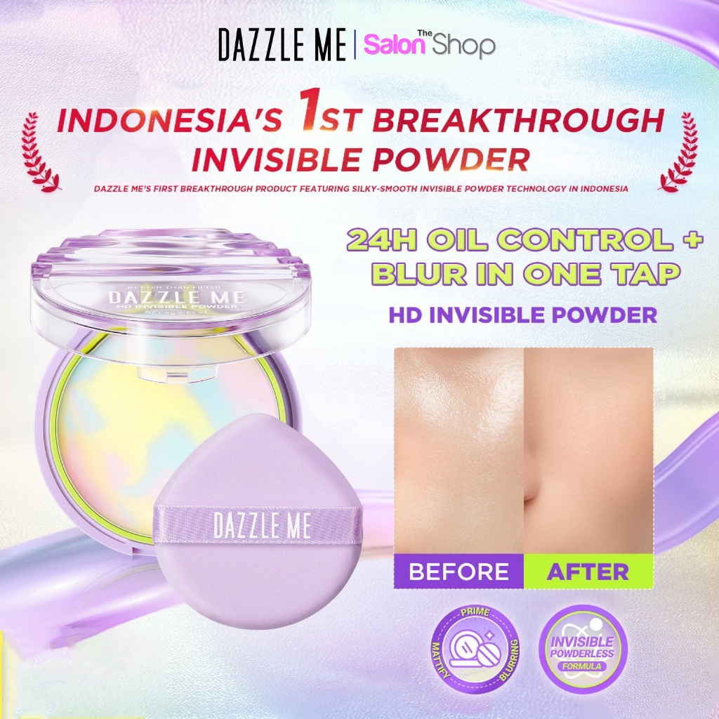 Jual HeBe | DAZZLE ME Better Than Filter HD Invisible Powder Loose ...