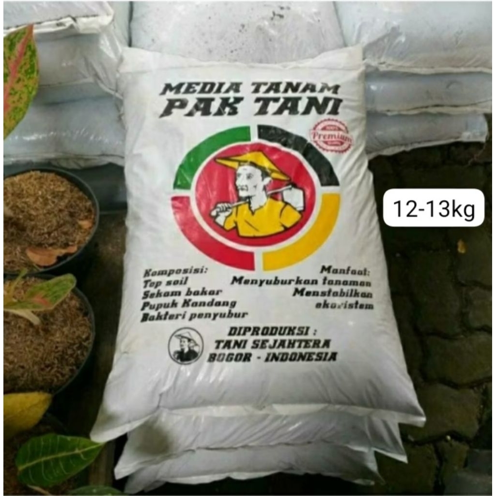 Sekarung Media Tanam Merek Pak Tani Khusus Gosend/Gojek Instan
