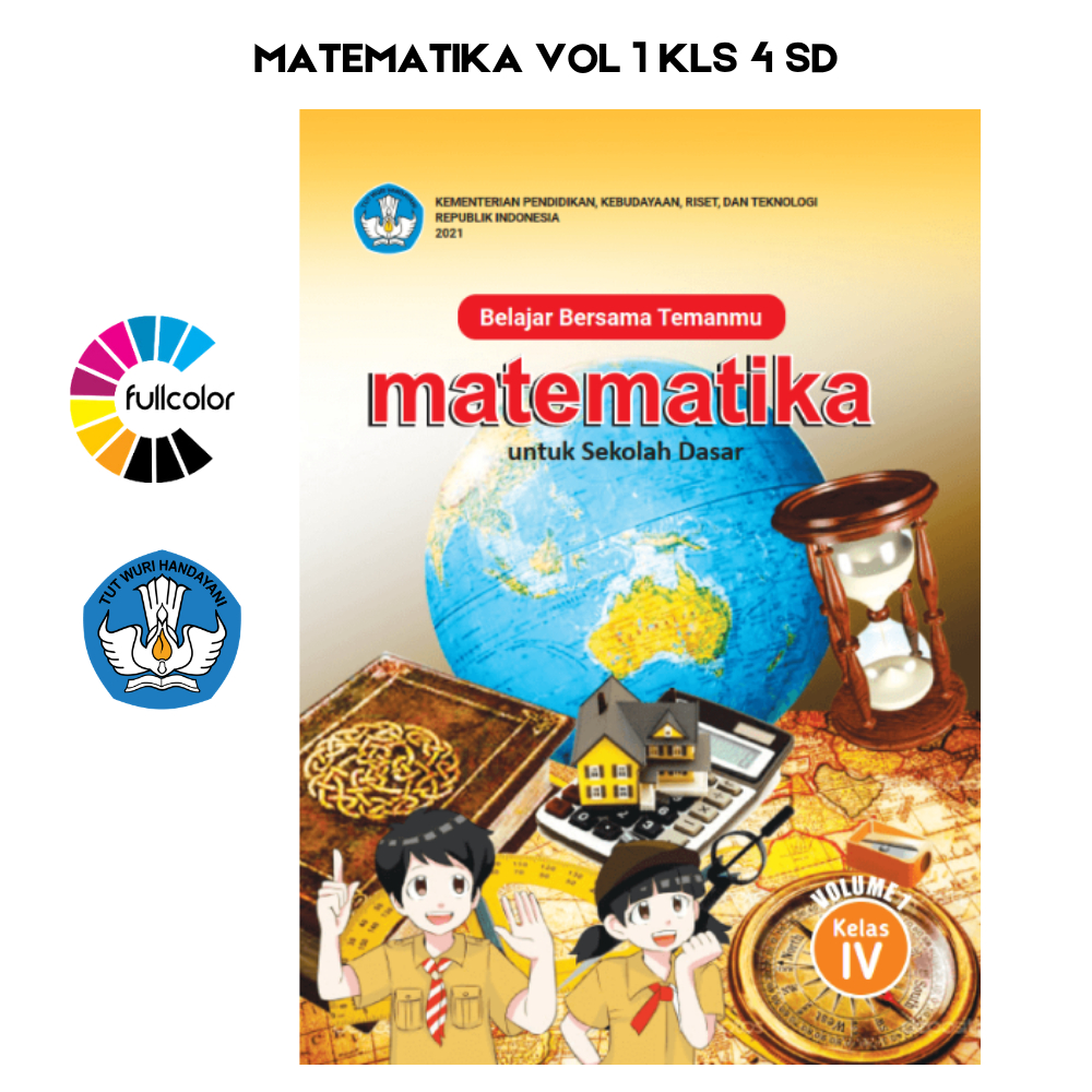Jual Buku Siswa MATEMATIKA VOLUME 1 KELAS 4 SD Kurikulum Merdeka ...