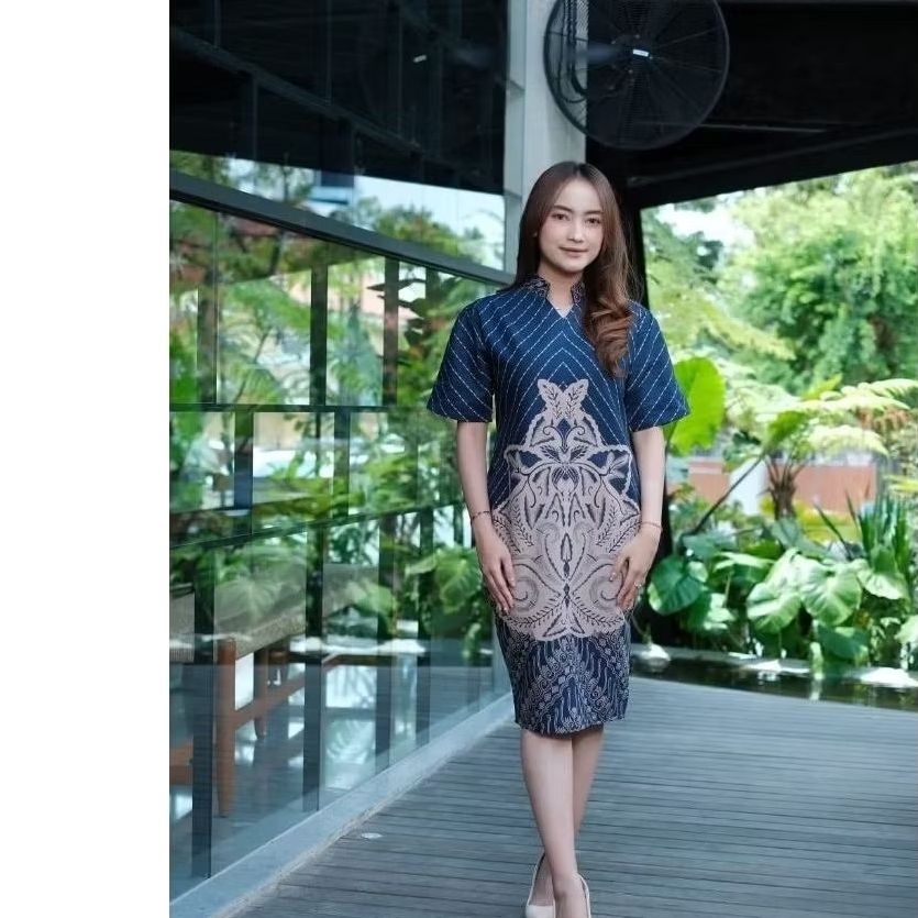 Batik Couple Motif Sinze Modern Atasan Batik 5