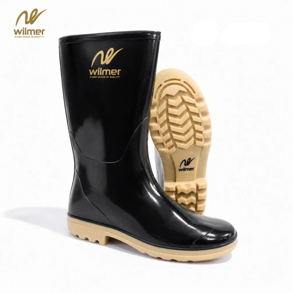Jual PROMO!!!WILMER Sepatu Boot Tinggi AP 9506 AP Boots Hijau Karet ...