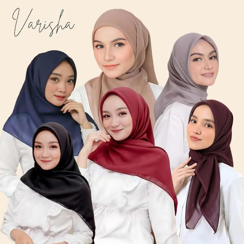 Jual Hijab Segi Empat Paris Old Jadul Original Varisha | Shopee Indonesia