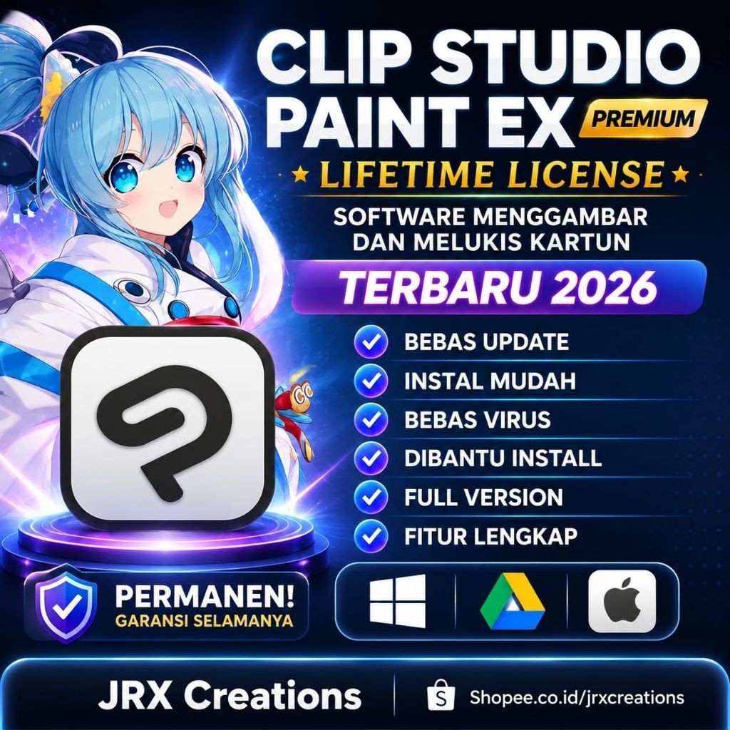 Jual Clip Studio Paint Terlengkap & Harga Terbaru Agustus 2026 | Shopee ...