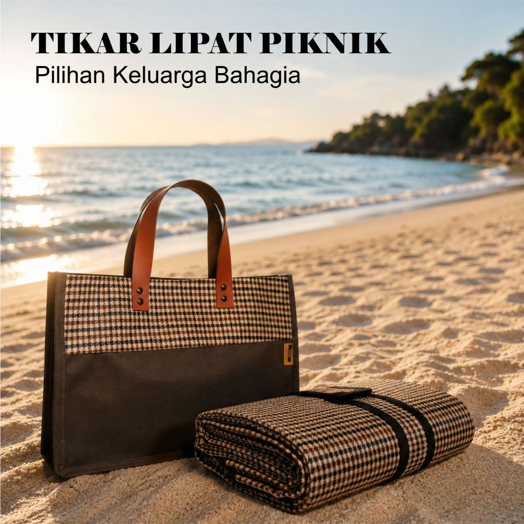 Tikar Lipat Piknik / Tikar Lipat Piknik Waterproof