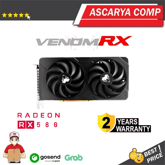 Jual VenomRX Radeon RX 580 8GB GDDR5 256Bit VGA RX580 | Shopee Indonesia