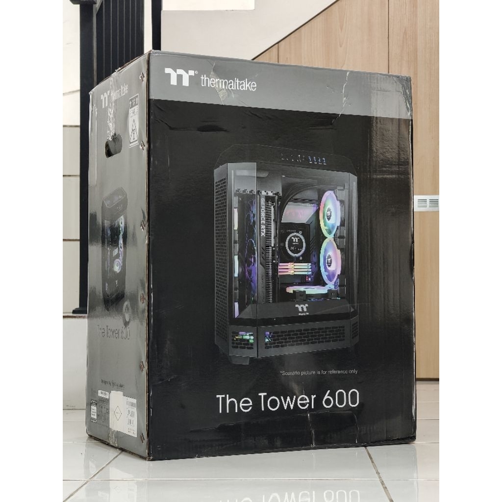 Jual [BNOB] Thermaltake The Tower 600 - BTF Mid Tower ATX PC Case ...