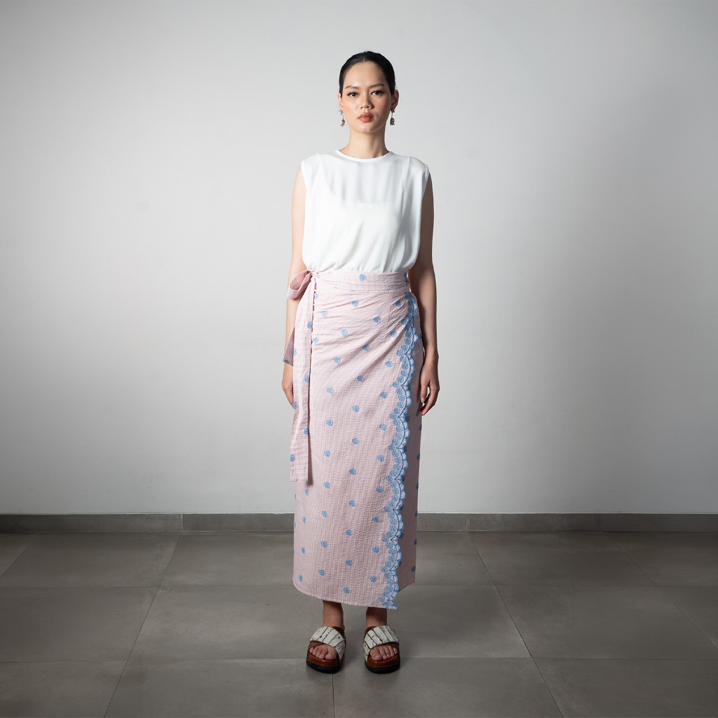Jual Dama Kara Ranggi Wrap Skirt | Shopee Indonesia