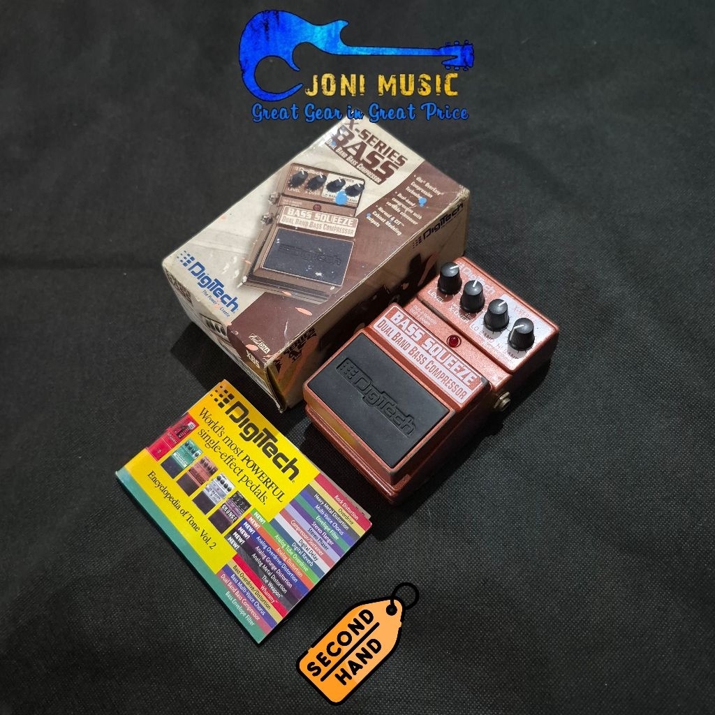 Jual Efek Bass Digitech Bass Squeeze Dual Band Bass Compressor