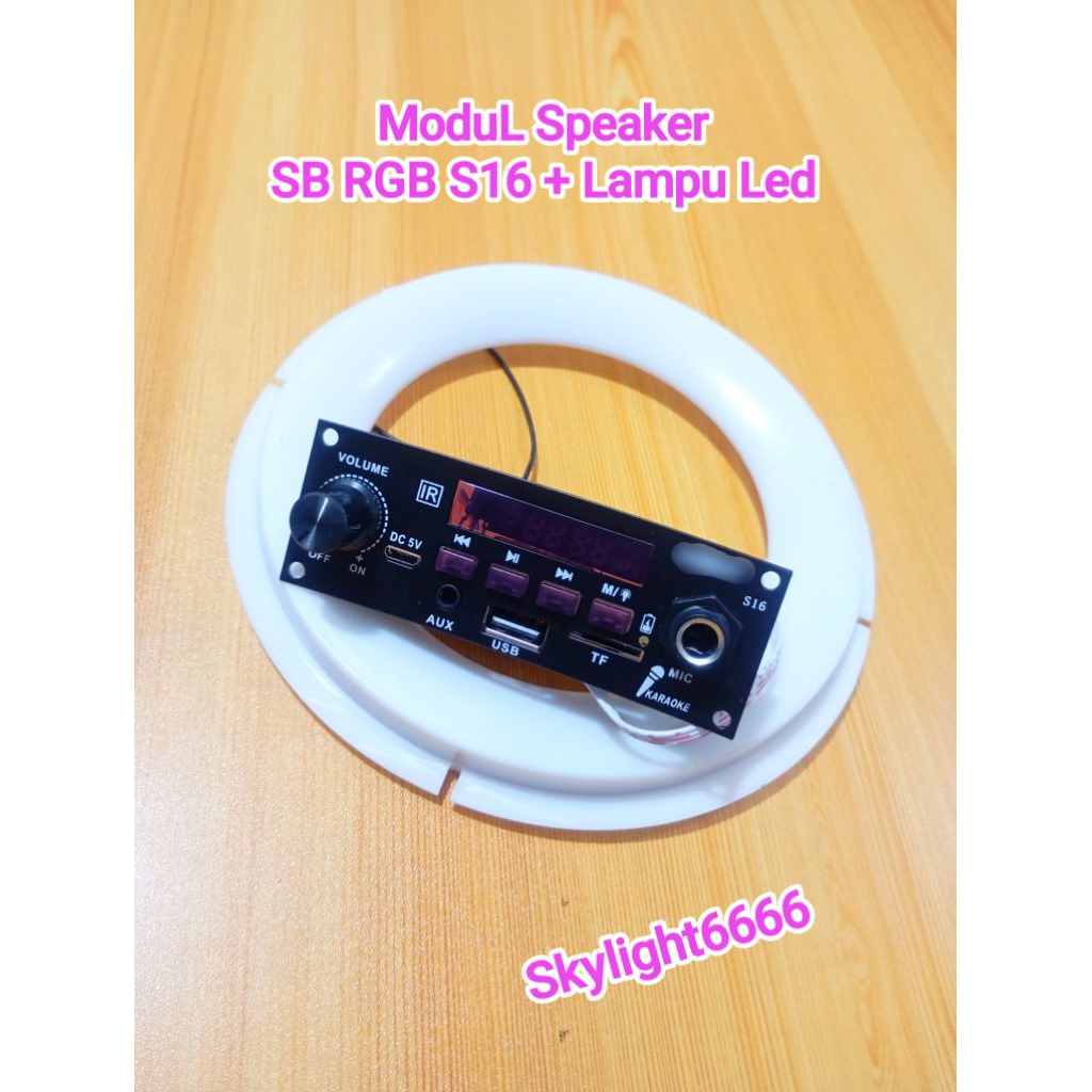 Jual ModuL Speaker SB RGB S16 + Lampu LED Returan/Rusak | Shopee Indonesia