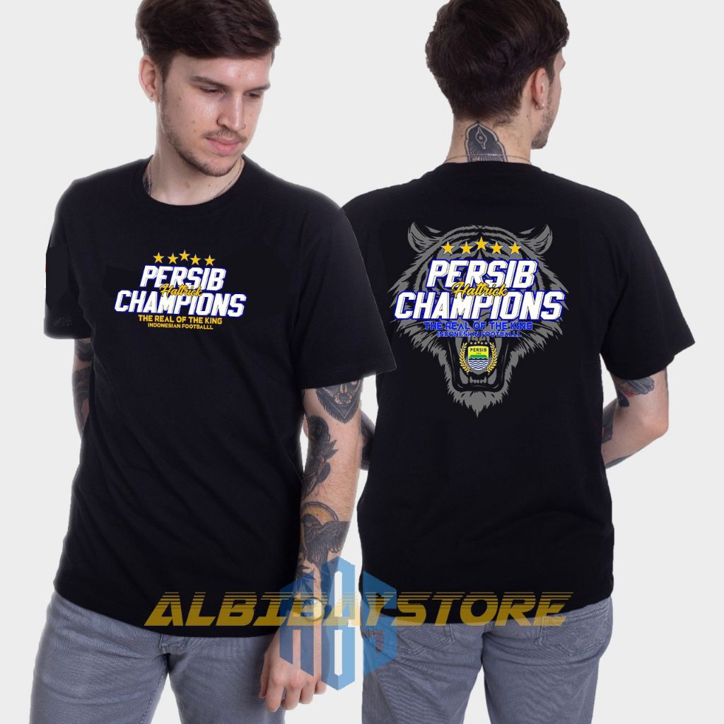 Jual Kaos PERSIB BANDUNG HATTRICK JUARA Champions 2006 | Shopee