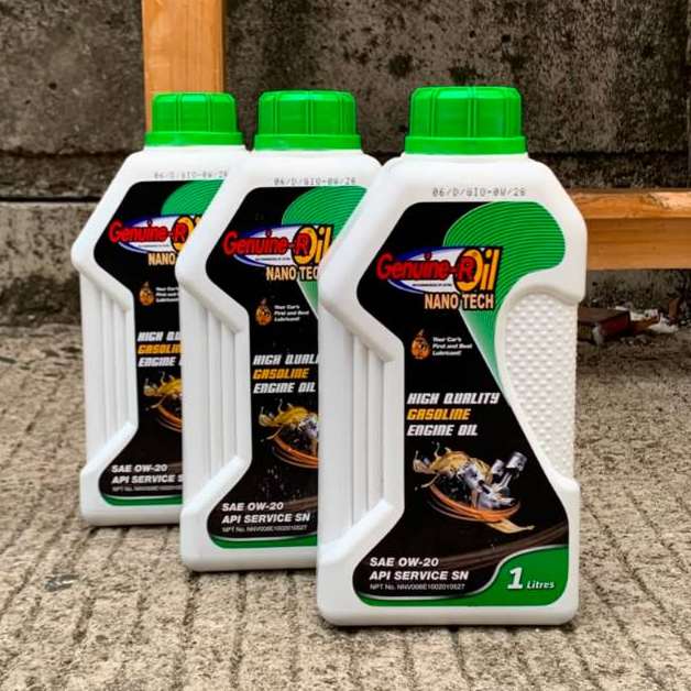 Jual Genuine Oli Mesin Astra Genuine R Oil NANO TECH SAE 0W-20 API SN ...