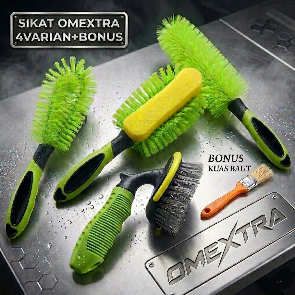 Jual Sikat Roda Ban Mobil Sikat Pelak Mobil Omextra Car Brush Cleaning ...