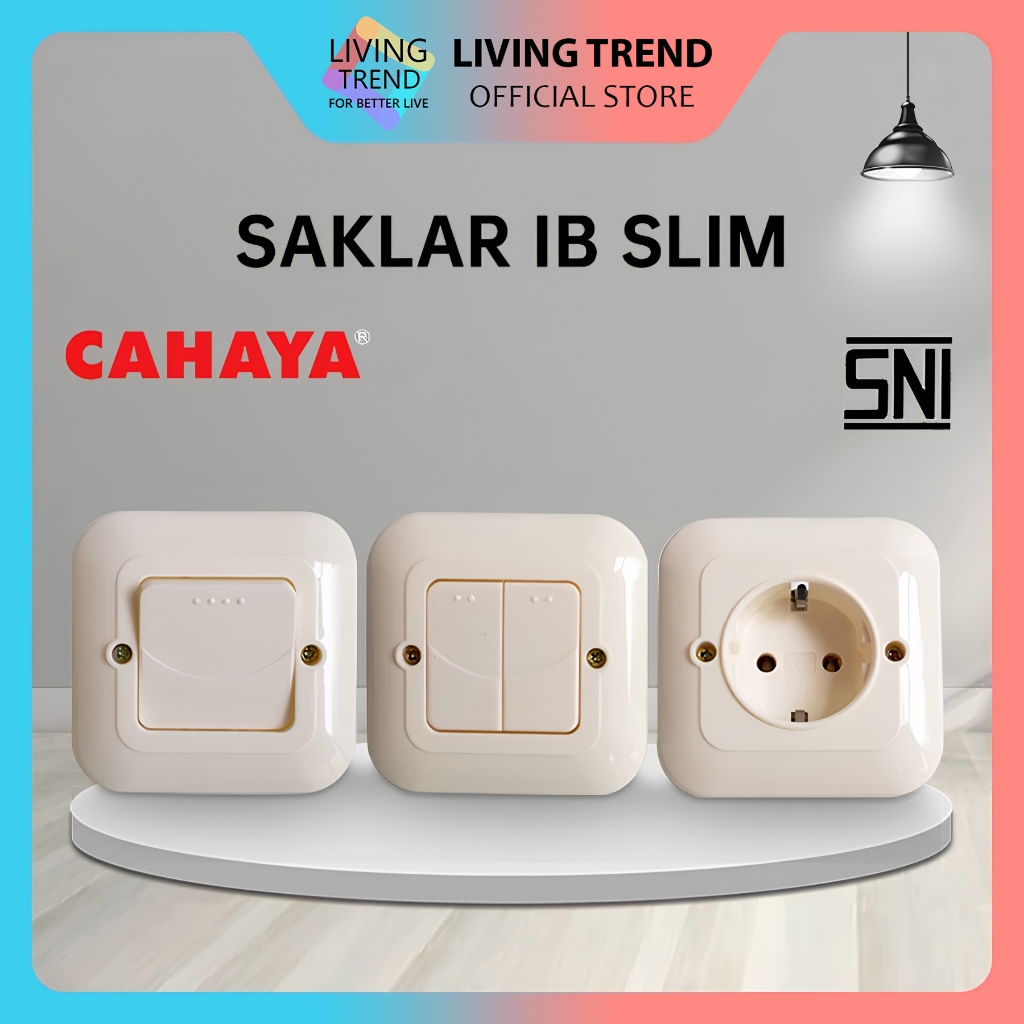 Saklar IB Merek SZMR dan Cahaya SNI/Sakelar Indoor Harga Termurah