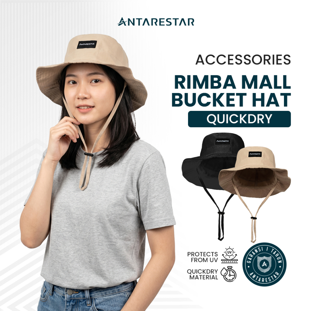 Jual Topi Pria Bucket Hat Rimba Topi Gunung Pria Wanita Outdoor Topi ...
