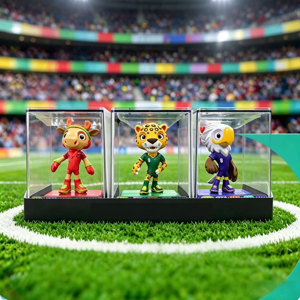 Jual Figur Maskot Piala Dunia 2026 FIFA USA Kanada Meksiko – Boneka ...