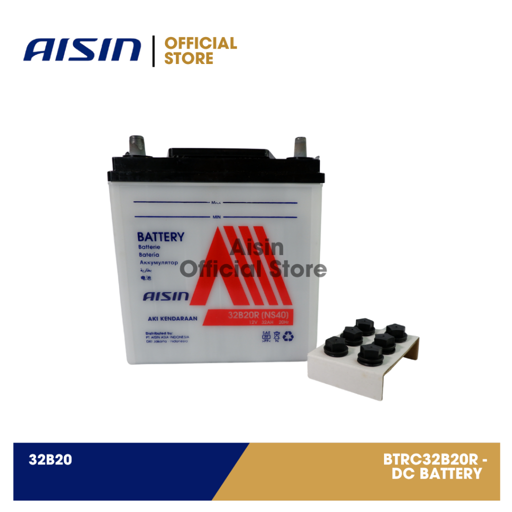 AISIN Aki Mobil 32B20 DC Battery [BTRC32B20R]