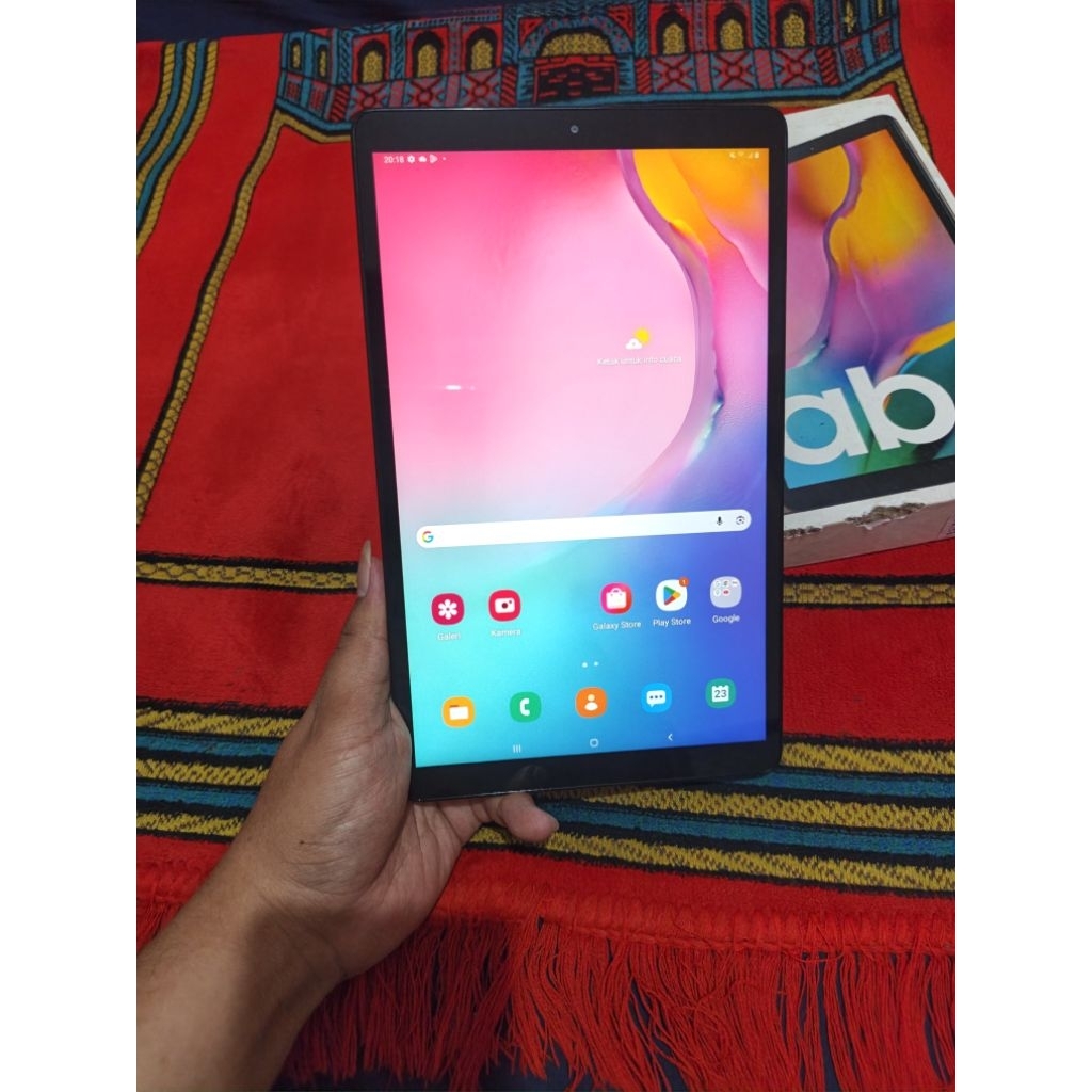 Jual samsung tab A 2020 T515 ram 3gb layar 10in 4G sim ram 3gb 32gb ...