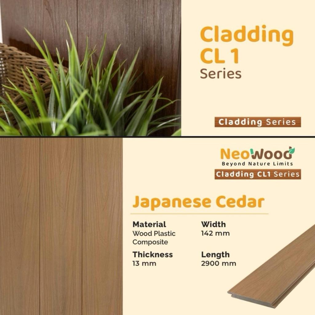Jual NEOWOOD Cladding CL 1 WPC Outdoor dengan Ultrashield Protection ...