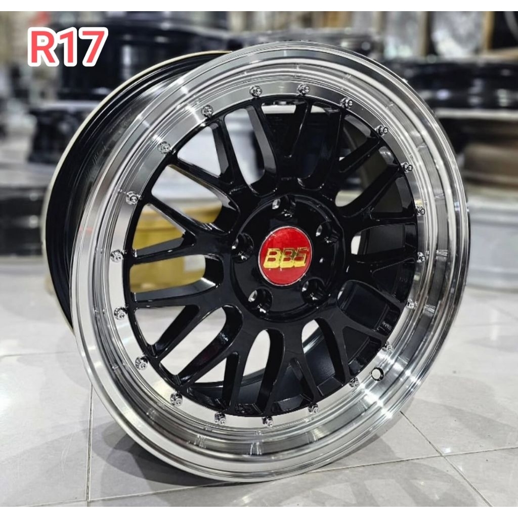 Jual Velg BBS LM R17 Black Lip Polish 5x114 ( INNOVA ERTIGA RUSH TERIOS ...