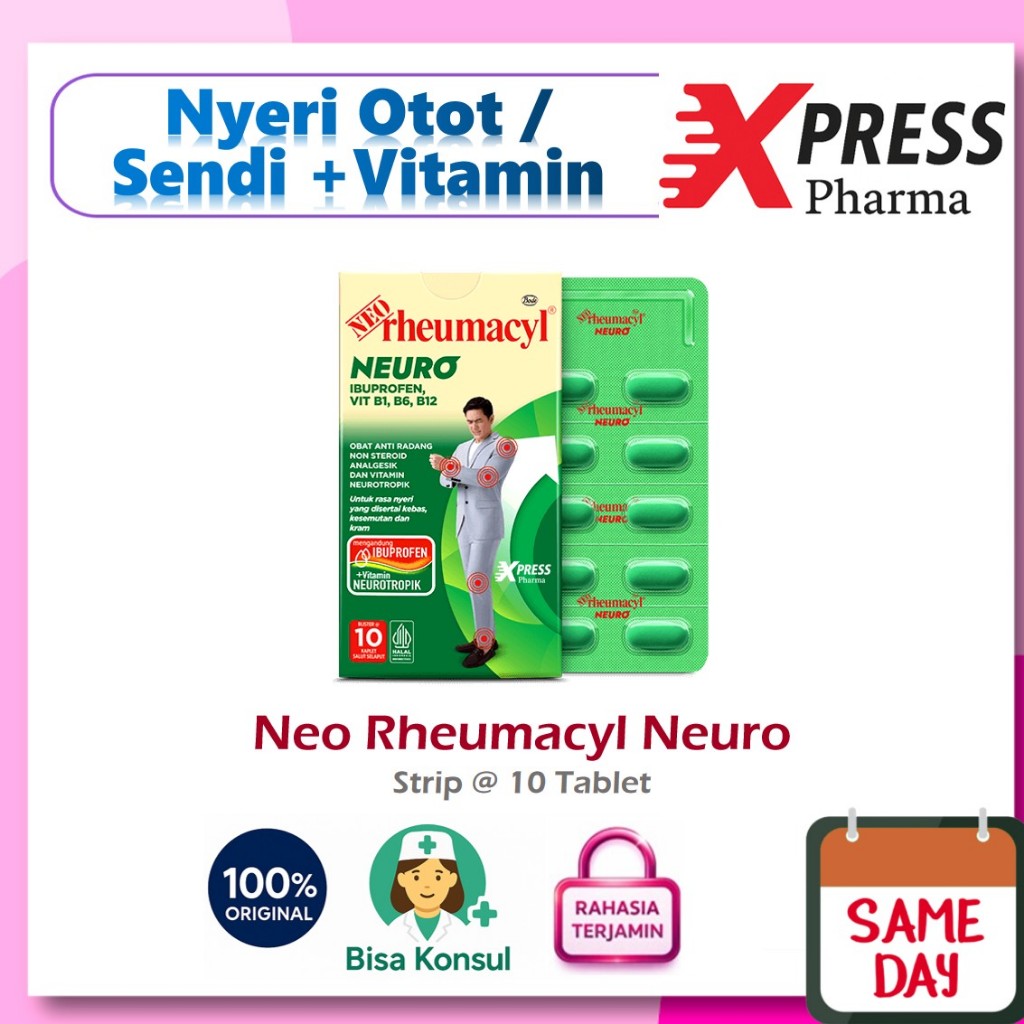 Jual Neo Rheumacyl Neuro Terlengkap & Harga Terbaru Juli 2026 | Shopee ...