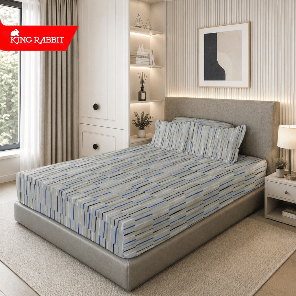 Jual King Rabbit Organic Bamboo Velvet Set Sprei & Sarung Bantal Guling ...