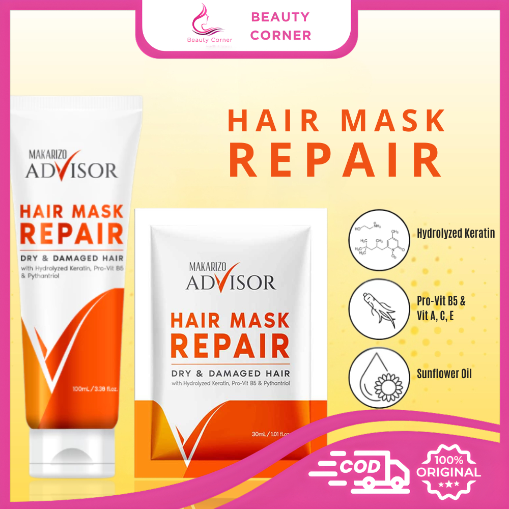 Jual Makarizo Advisor Hair Repair Mask - Masker Rambut | Shopee Indonesia