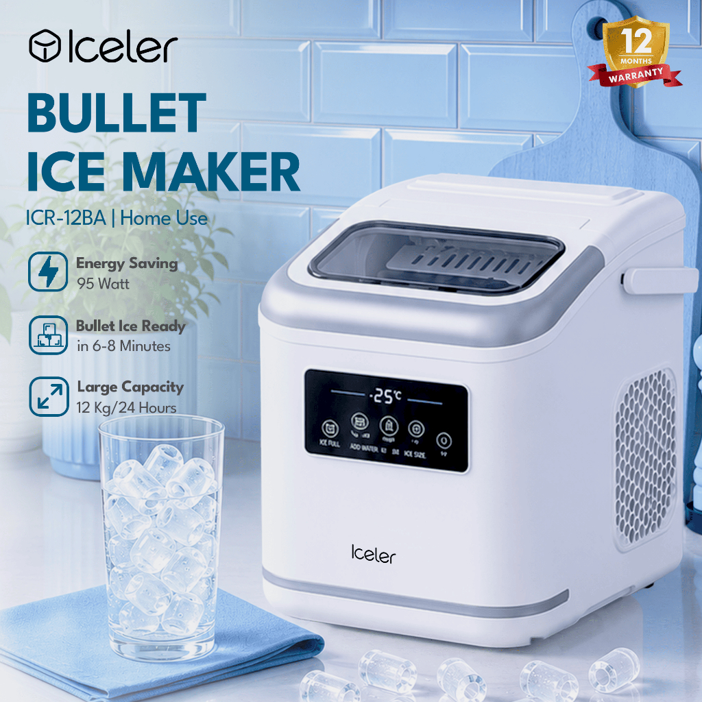 Jual Iceler Mesin Es Digital Kontrol/ Touch Screen Setting Timer ON/OFF ...