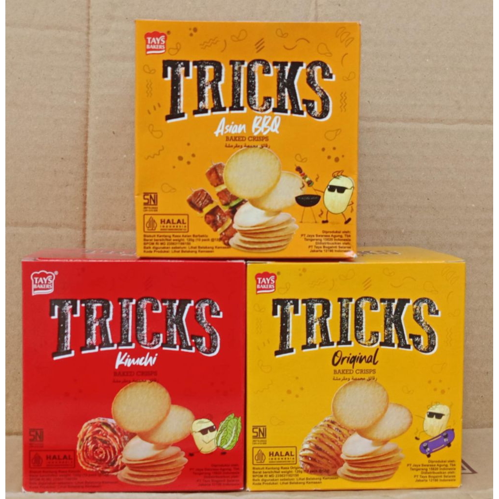 Jual 10 Pcs Tricks Potato, Kentang, Asian BBQ, Potato, Rasa Kimchi ...