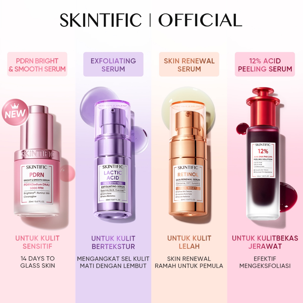 Skintific Serum Collection Brightening Anti-Aging
