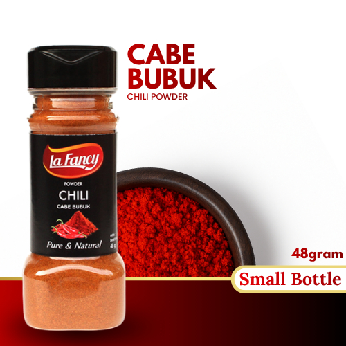 Jual LA FANCY FOODS Cabe Bubuk Halus Chilli Powder Murni 48 Gr | Shopee ...