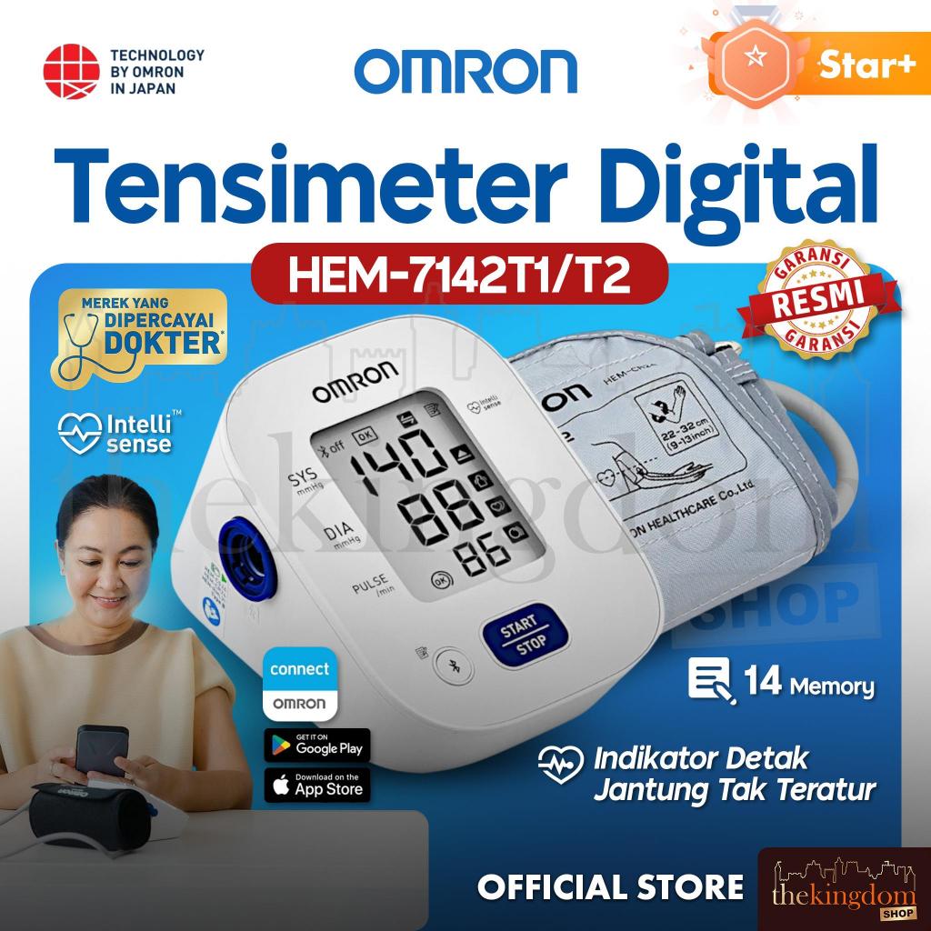 Jual Omron HEM-7142T1 7142T2 Tensimeter Digital 7142T-1 Tensi 7142 ...