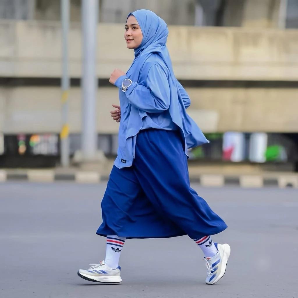 Rok lari/rok olahraga/rok pounfit/running skirt/outfit lari/cerruty