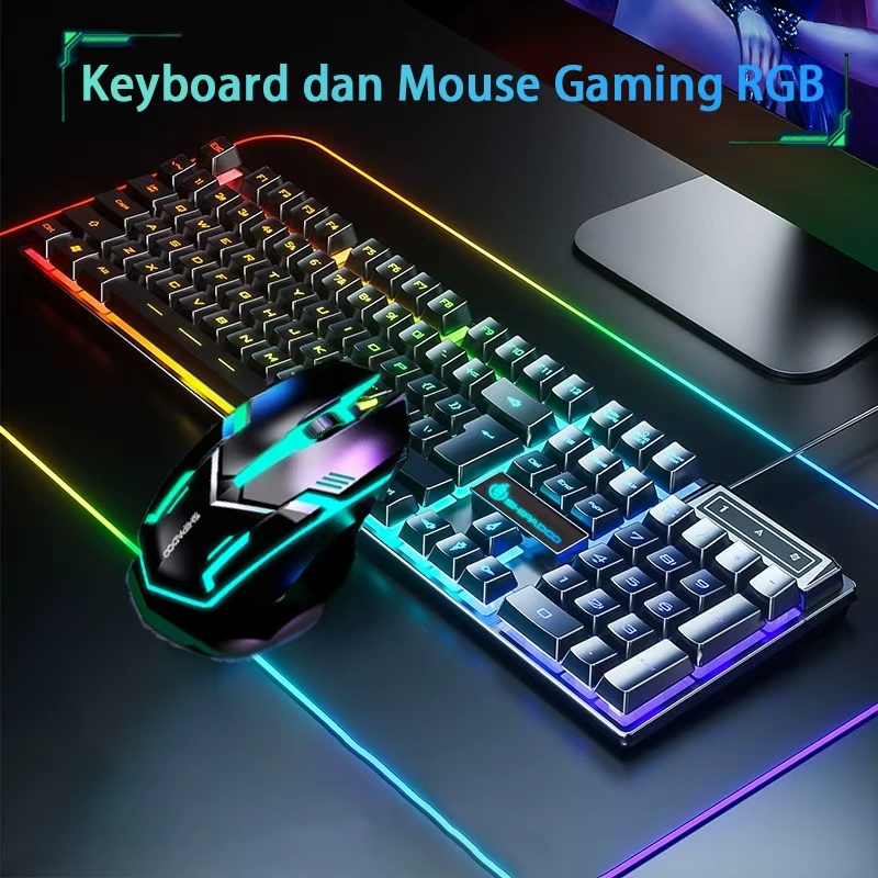 Jual Mouse Gaming RGB & Kombo Keyboard – Keyboard Mekanikal 104 Keys ...