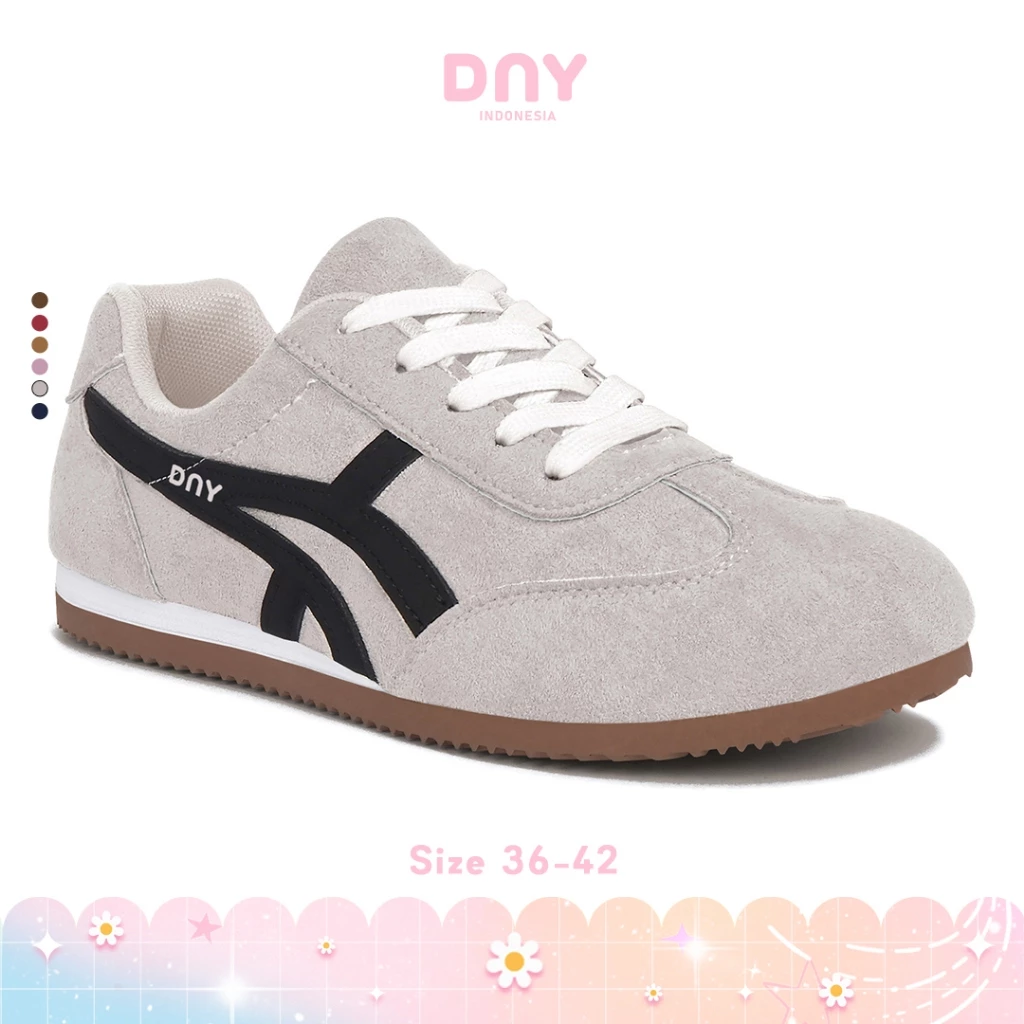Sepatu DNY Sneakers Olahraga Wanita 0525 Slide 1