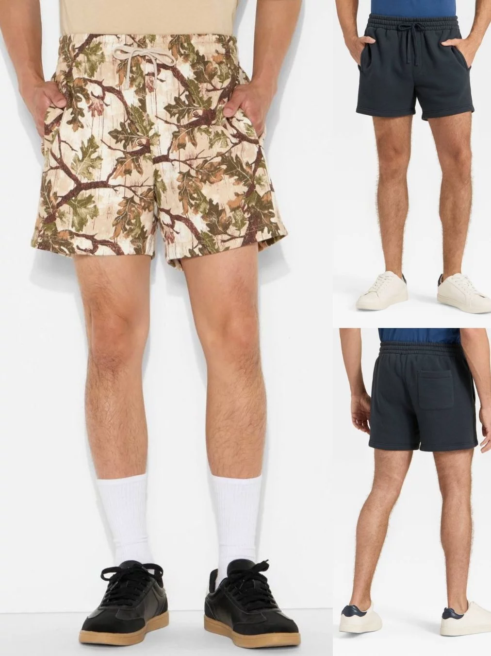 Celana Pendek Santai Pria ORG Fleece Shortpants - 2670
