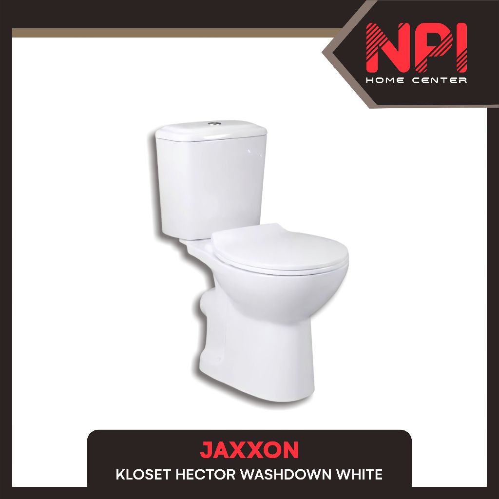Jaxxon - Closet / Kloset / Toilet Duduk Jaxon Hector Two Piece Dual Flush Soft Close Wash Down AS 25 Toto
